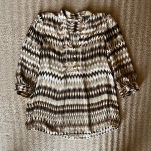 Banana Republic printed blouse
